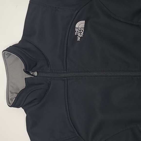 The North Face Apex Full Zip Jacket Pockets Brand Logo Water Wind Resistant Coat - Picture 5 of 17
